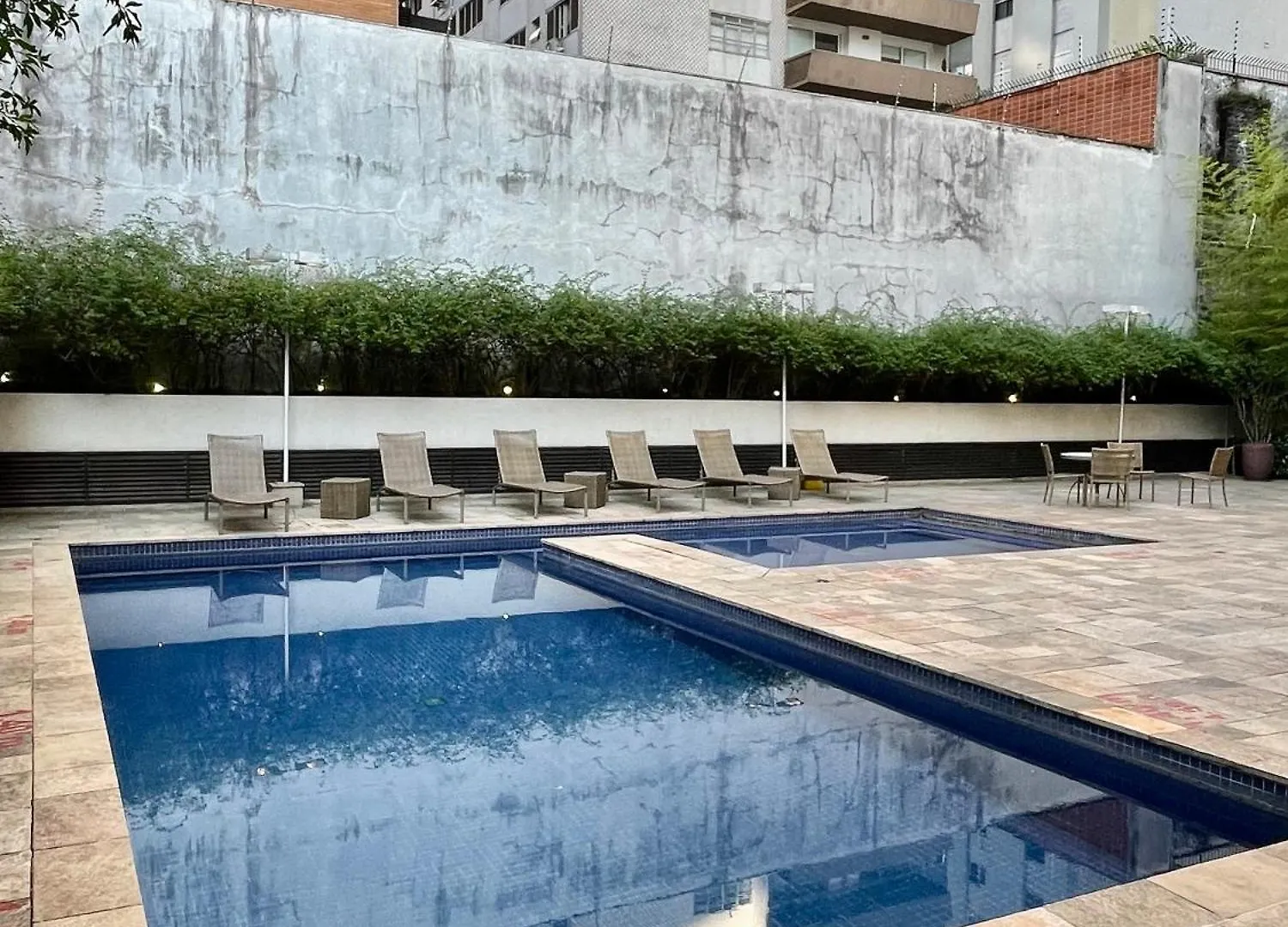 Flat No Hotel Q. Paulista Nos Jardins, Com Sacada! 상파울루