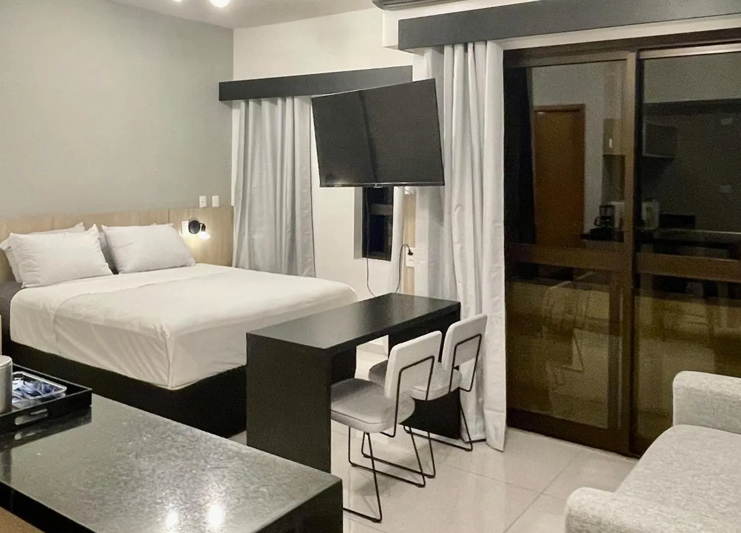 아파트 Flat No Hotel Q. Paulista Nos Jardins, Com Sacada! 상파울루